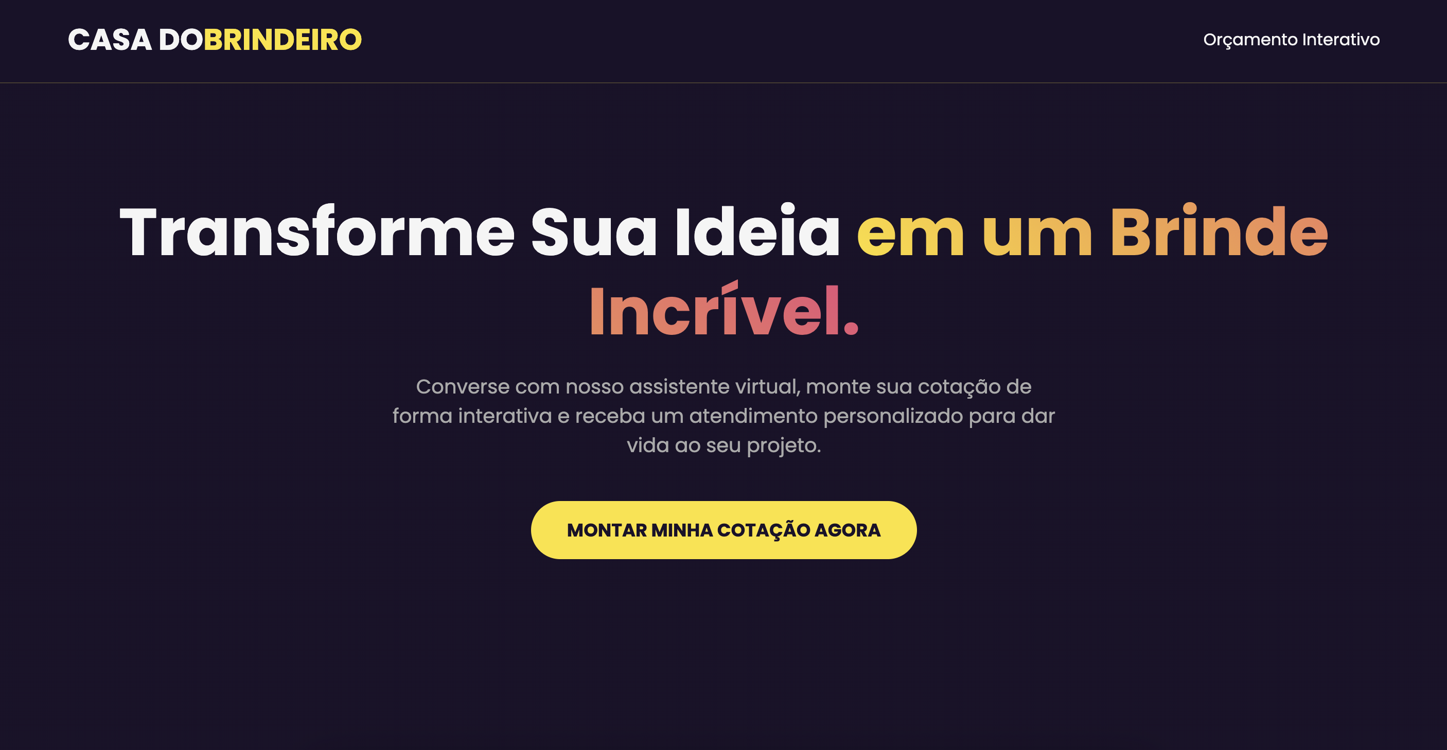 CASA DO BRINDEIRO